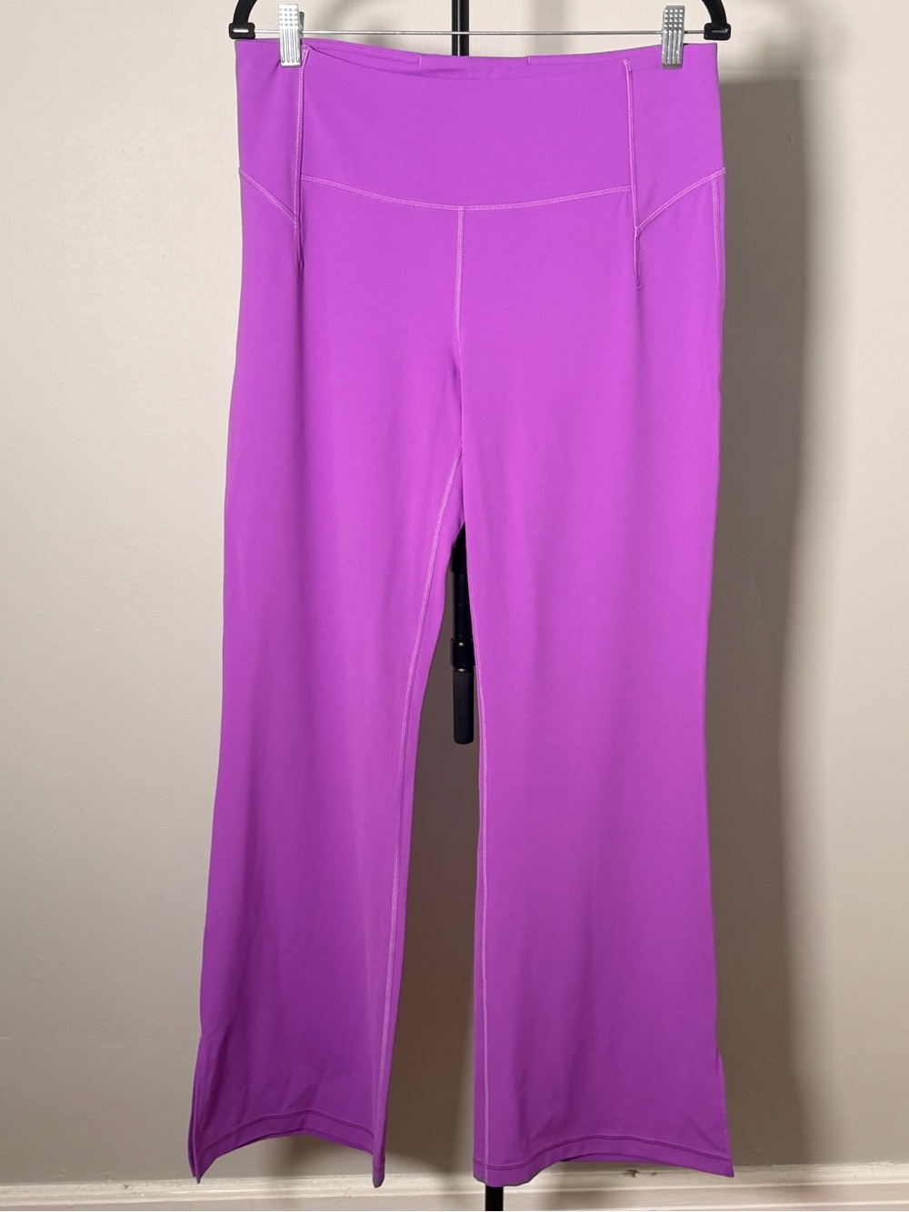 NWOT New Lululemon Groove Super-High-Rise Split-Hem Flare Nulu Moonlit Magenta - Picture 3 of 6